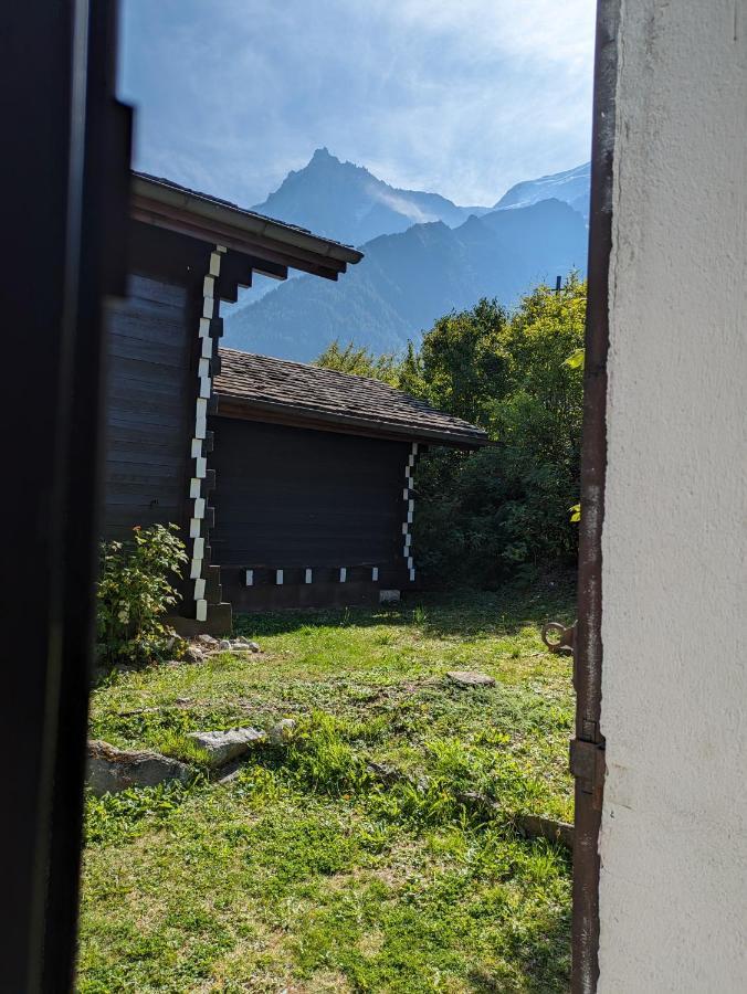 Ferienwohnung Les Breventines Les Houches Exterior foto